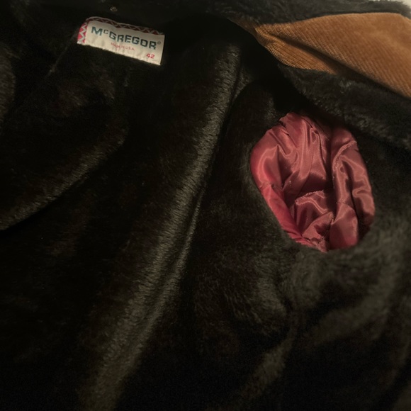 Vintage McGregor Western Corduroy Fur Jacket - Picture 5 of 8